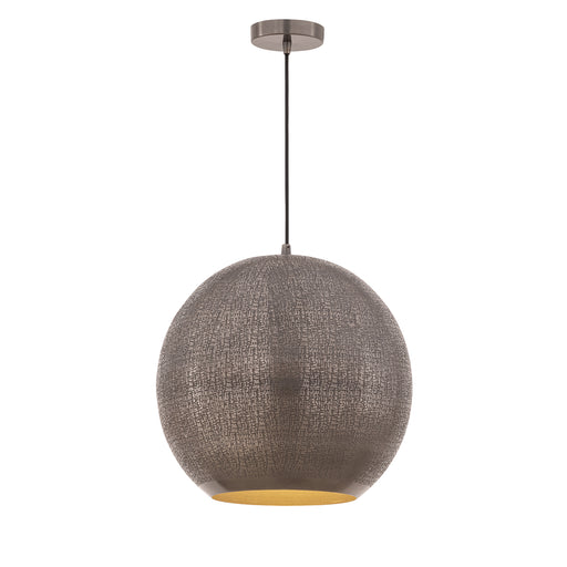 Maxim 29132PE Aurelia 14" 1 Light Pendant | Pewter