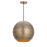 Maxim 29132WBR Aurelia 14" 1 Light Pendant | Weathered Brass