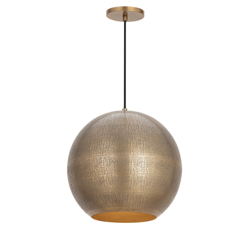 Maxim 29132WBR Aurelia 14" 1 Light Pendant | Weathered Brass