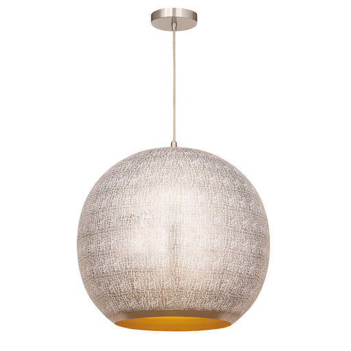 Maxim 29133ARW Aurelia 20" 1 Light Pendant | Arctic White