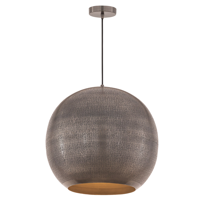 Maxim 29133PE Aurelia 20" 1 Light Pendant | Pewter