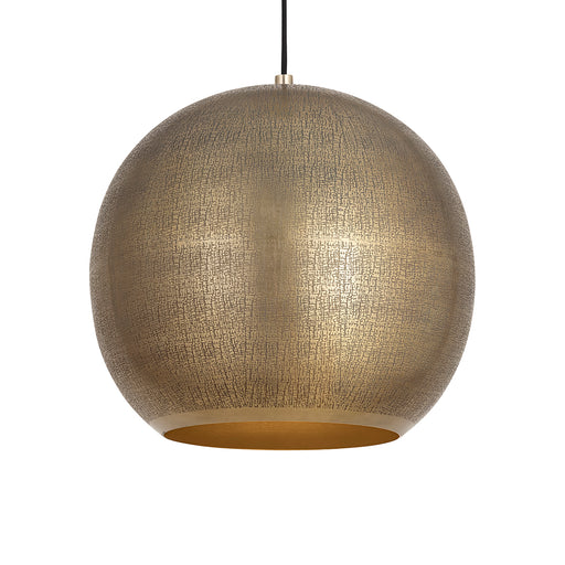 Maxim 29133WBR Aurelia 20" 1 Light Pendant | Weathered Brass