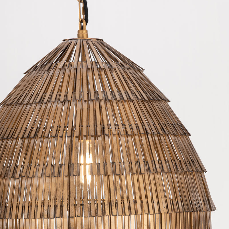 Maxim 29182AB Gilda Large Pendant | Antique Brass