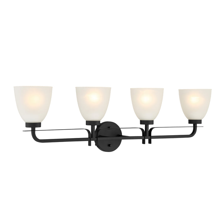 Minka Lavery Kaitlen 4 Light Bathroom Vanity Light-Coal