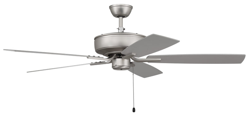 Craftmade P52BN5-52BNGW Pro Plus 52 Ceiling Fan -Brushed Nickel