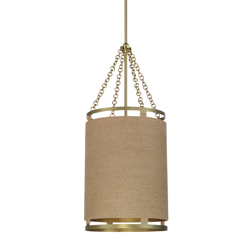 Minka Lavery Windward Passage 4 Light Pendant-Soft Brass