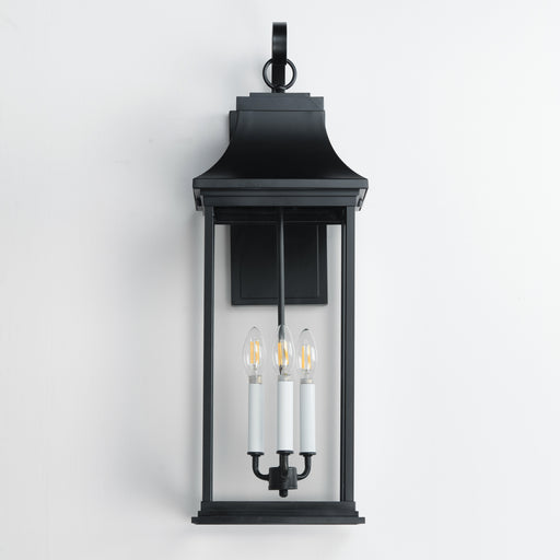 Maxim 30026CLBK Vicksburg 3 Light Outdoor Wall Sconce | Black