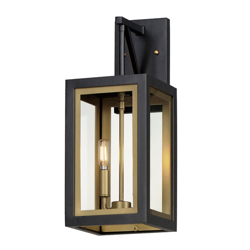 Maxim 30054CLBKGLD Neoclass 2 Light Outdoor Sconce | Black / Gold