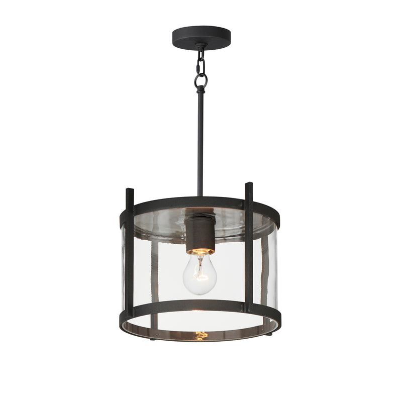 Maxim 30061CLBK Belfry 1 Light Semi Flush/Pendant | Black