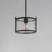 Maxim 30061CLBK Belfry 1 Light Semi Flush/Pendant | Black