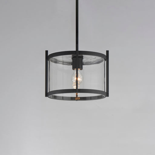Maxim 30061CLBK Belfry 1 Light Semi Flush/Pendant | Black