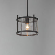 Maxim 30061CLBK Belfry 1 Light Semi Flush/Pendant | Black
