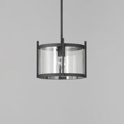 Maxim 30061CLBK Belfry 1 Light Semi Flush/Pendant | Black