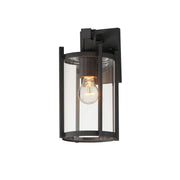Maxim 30062CLBK Belfry 1 Light Wall Sconce | Black