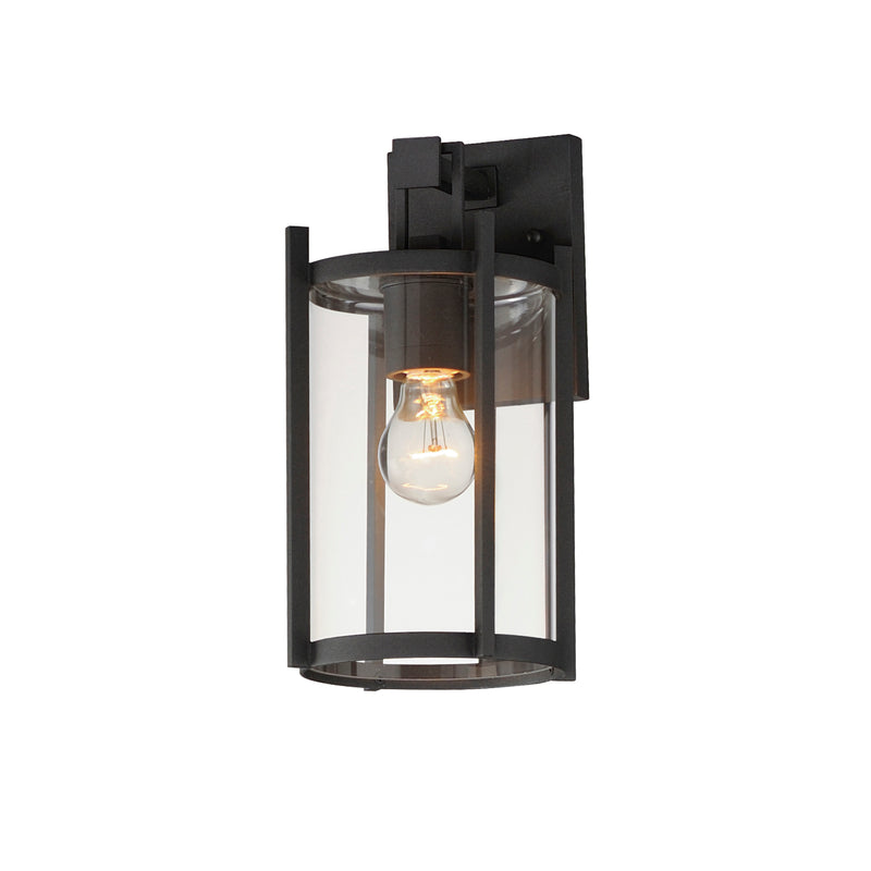 Maxim 30062CLBK Belfry 1 Light Wall Sconce | Black