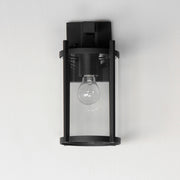 Maxim 30062CLBK Belfry 1 Light Wall Sconce | Black
