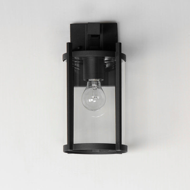 Maxim 30062CLBK Belfry 1 Light Wall Sconce | Black