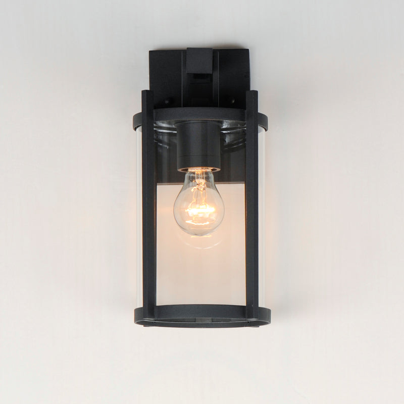 Maxim 30062CLBK Belfry 1 Light Wall Sconce | Black
