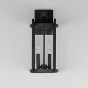 Maxim 30064CLBK Belfry 2 Light Wall Sconce | Black