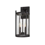 Maxim 30064HMBK Belfry 2 Light Wall Sconce | Black