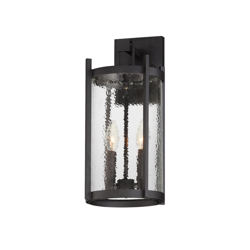 Maxim 30064HMBK Belfry 2 Light Wall Sconce | Black