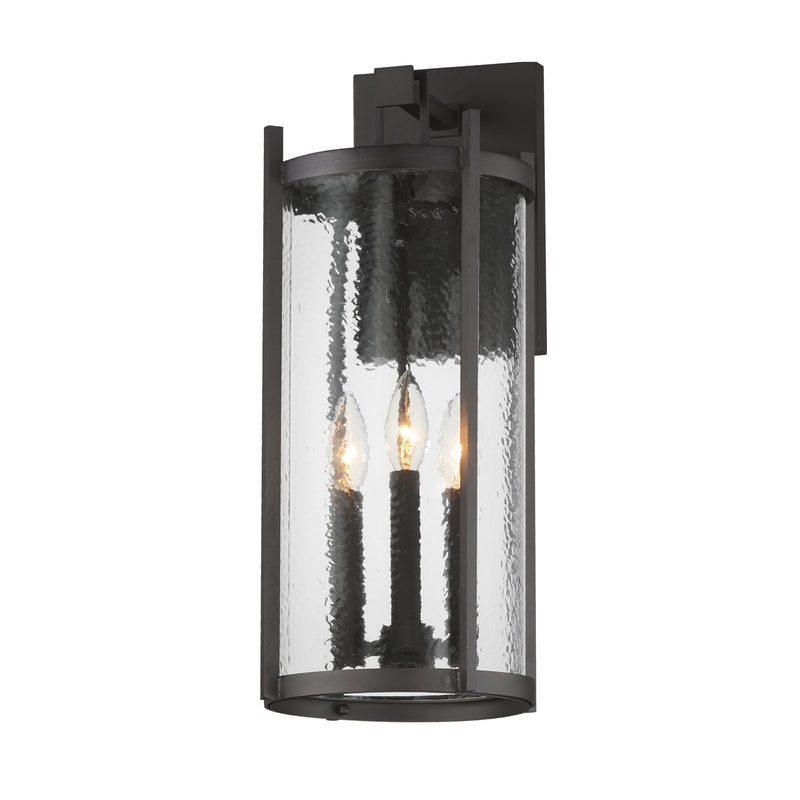Maxim 30065HMBK Belfry 3 Light Wall Sconce | Black