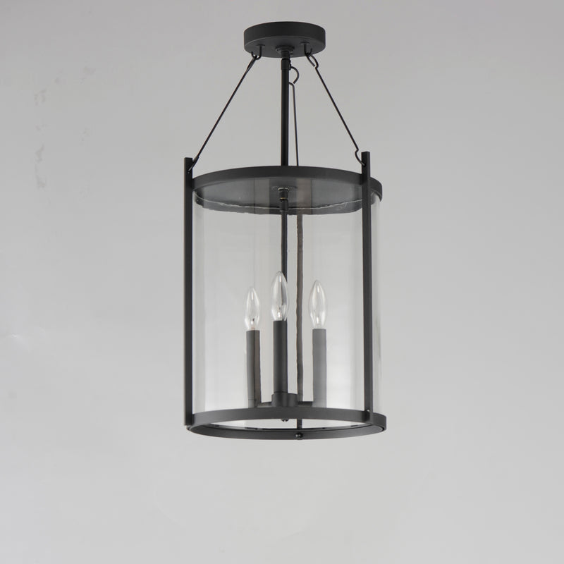 Maxim 30069CLBK Belfry 3 Light Pendant | Black