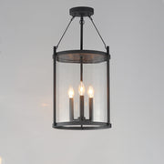 Maxim 30069CLBK Belfry 3 Light Pendant | Black