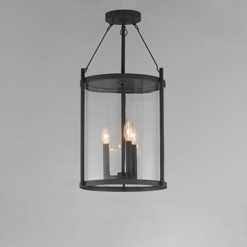 Maxim 30069CLBK Belfry 3 Light Pendant | Black
