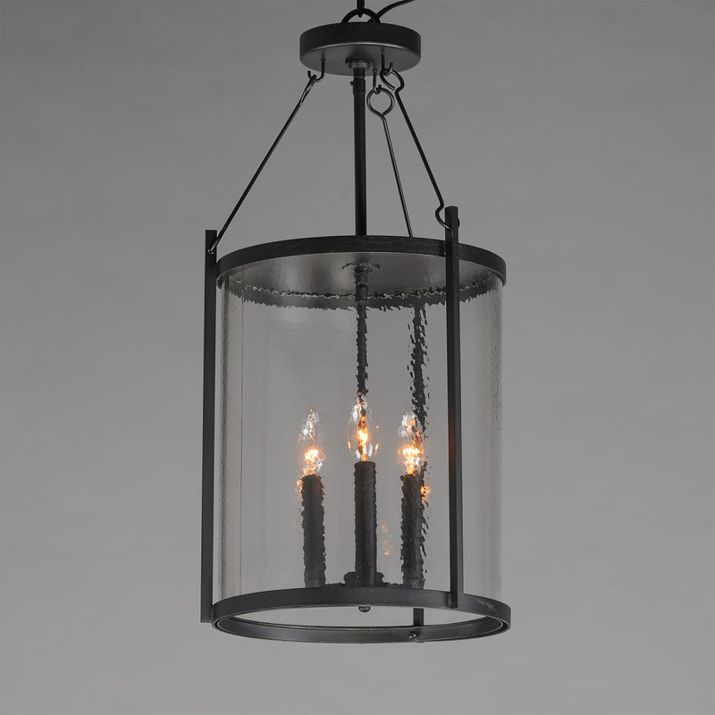 Maxim 30069HMBK Belfry 3 Light Pendant | Black
