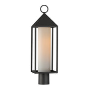 Maxim 30070SWBK Aldous 1 Light Outdoor Post Mount | Black
