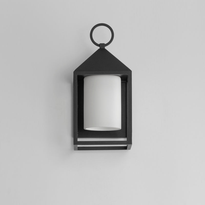 Maxim 30071SWBK Aldous 1 Light Small Outdoor Sconce | Black