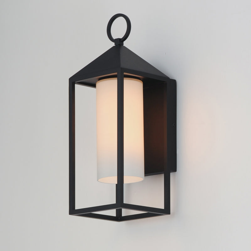 Maxim 30072SWBK Aldous 1 Light Outdoor Sconce | Black
