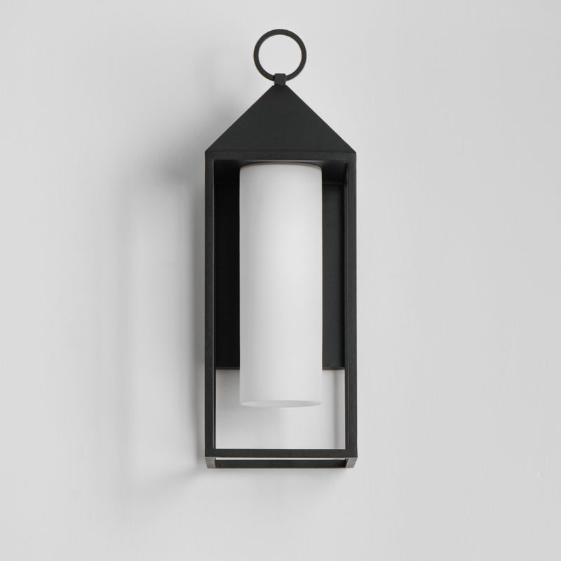 Maxim 30073SWBK Aldous 1 Light Large Outdoor Sconce | Black
