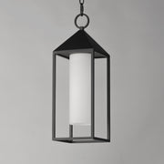 Maxim 30079SWBK Aldous 1 Light Outdoor Pendant | Black