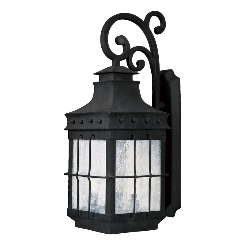 Maxim 30085CDCF Nantucket 4 Light Outdoor Wall Lantern | Country Forge