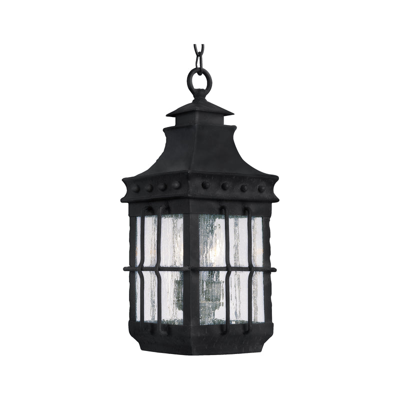 Maxim 30088CDCF Nantucket 3 Light Outdoor Hanging Lantern | Country Forge