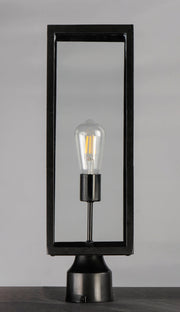 Maxim 30090CLDBZ Catalina 1 Light Outdoor Pole/Post Lantern | Dark Bronze