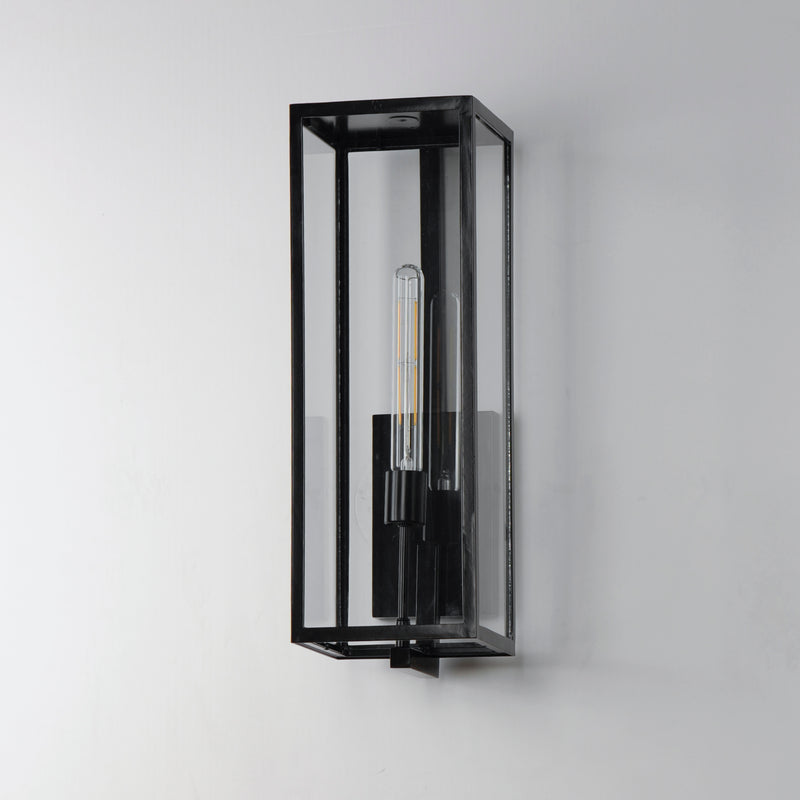 Maxim 30095CLDBZ Catalina Large Outdoor Up Light Wall Sconce | Dark Bronze