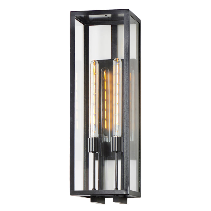 Maxim 30096CLDBZ Catalina 2 Light XL Outdoor Up Light Wall Sconce | Dark Bronze