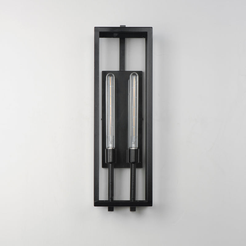 Maxim 30096CLDBZ Catalina 2 Light XL Outdoor Up Light Wall Sconce | Dark Bronze