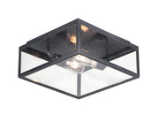 Maxim 30098CLDBZ Catalina 2 Light Outdoor Ceiling Mount | Dark Bronze