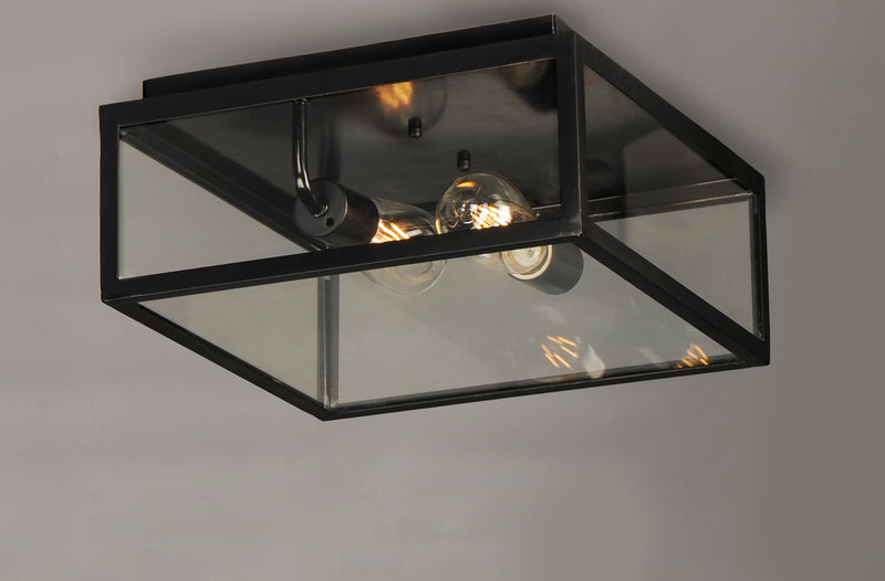 Maxim 30098CLDBZ Catalina 2 Light Outdoor Ceiling Mount | Dark Bronze