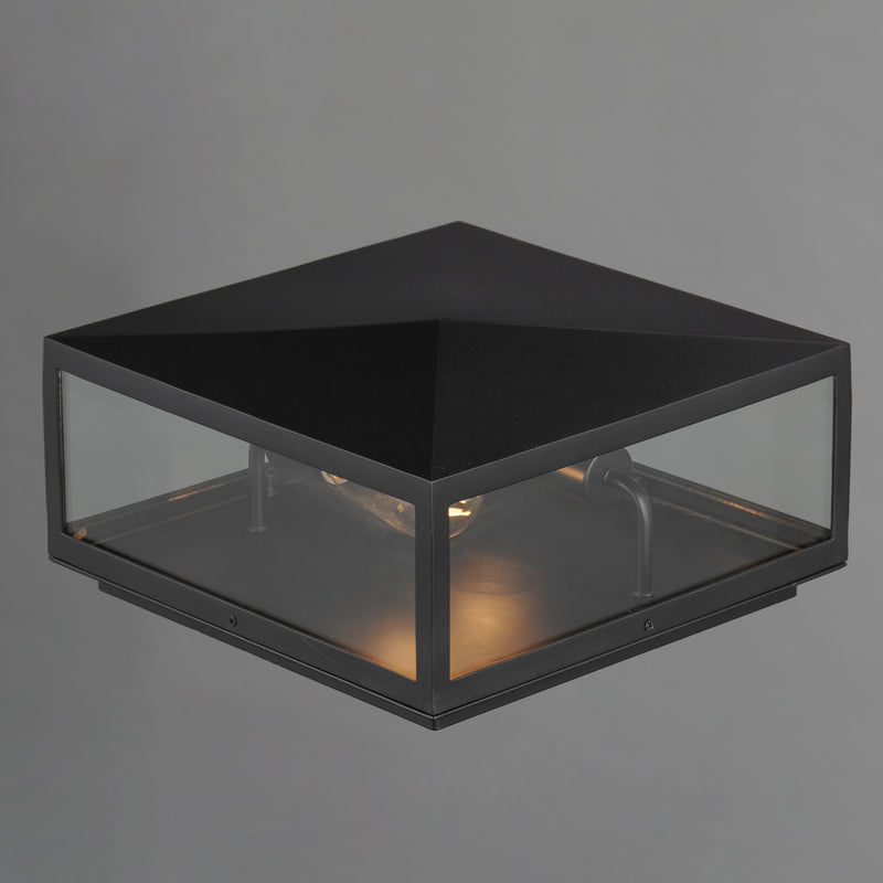 Maxim 30099CLDBZ Catalina 2 Light Deck Lantern | Dark Bronze