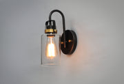Maxim 30170CLBZGLD Magnolia 1 Light Wall Sconce | Bronze / Gold