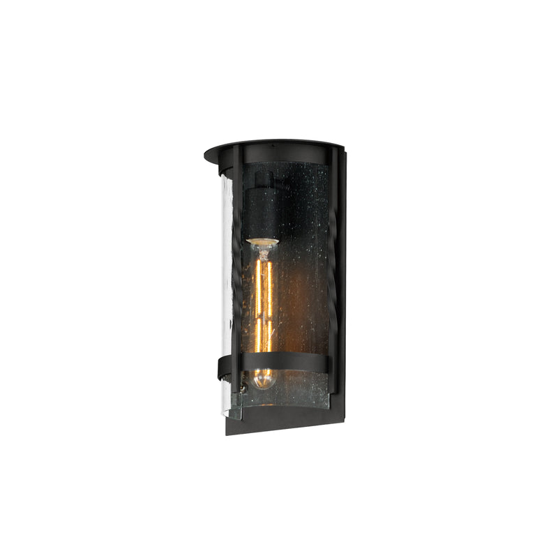 Maxim 30191CDBK Foundry 1 Light Outdoor Wall Sconce | Black