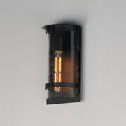 Maxim 30191CDBK Foundry 1 Light Outdoor Wall Sconce | Black