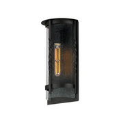 Maxim 30192CDBK Foundry 1 Light Outdoor Wall Sconce | Black