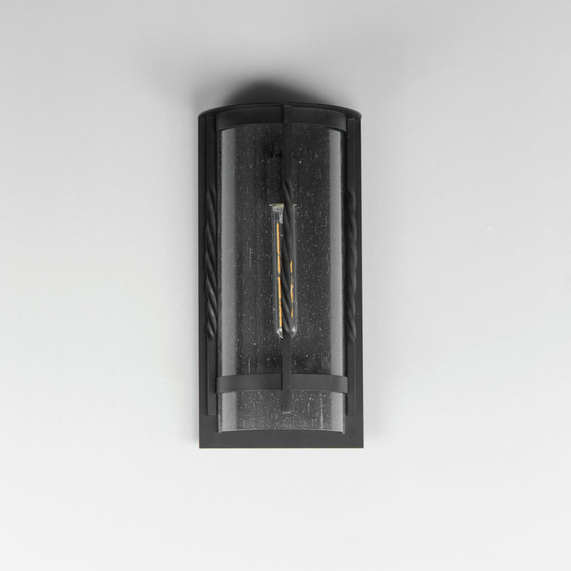 Maxim 30192CDBK Foundry 1 Light Outdoor Wall Sconce | Black