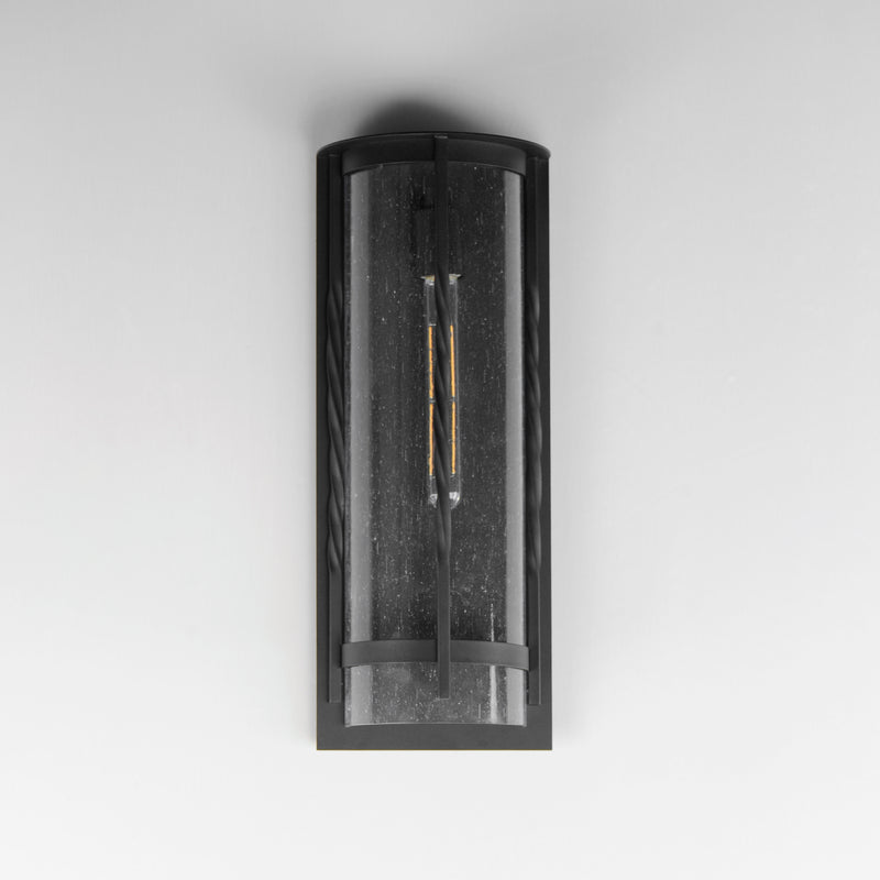Maxim 30193CDBK Foundry 1 Light Outdoor Wall Sconce | Black